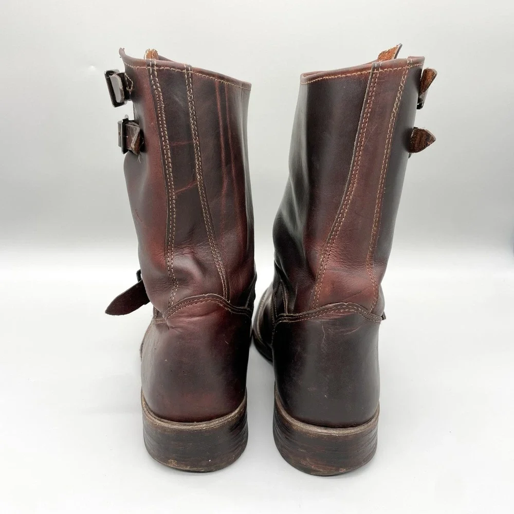 Frye moto biker